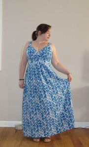Another New Look 6774, this time in printed rayon challis. So comfy to wear!